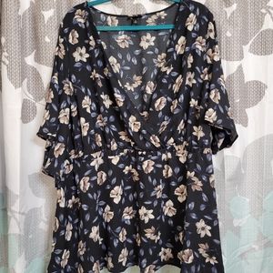Torrid black floral